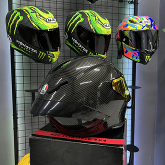 AGV PİSTA GP RR LİQUİD CARBON EDİTİON