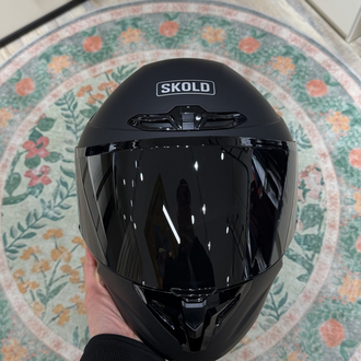 Skold Full Face Kask Mat Siyah