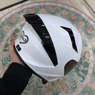 Skold Full Face Kask Sedefli Beyaz