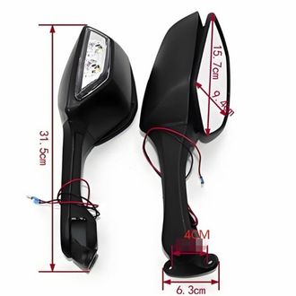 LED SİNAYLİ KATLANIR UNIVERSAL AYNA ÜST KALİTE ( ZX10R ) STOKTAN TESLİM