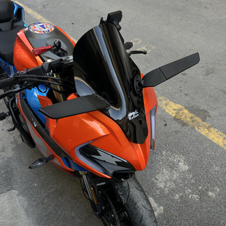 CFMOTO 250SR ÖN CAM SPOR SİYAH