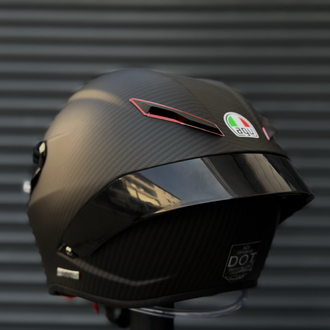 AGV PİSTA GP RR MATT CARBON SİLVER