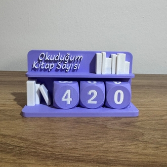Kitap Okuma Sayacı