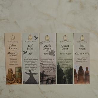Türk Edebiyatı Ayraç Seti (5 Adet)
