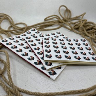 Pattern Horoz - Tek Orta Defterler / HOROZ KOLEKSİYONU