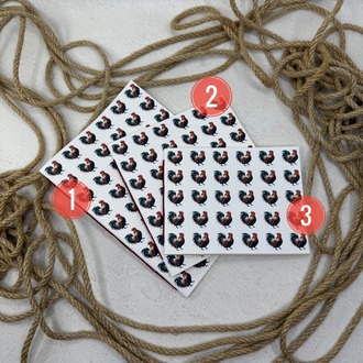 Pattern Horoz - Tek Orta Defterler / HOROZ KOLEKSİYONU