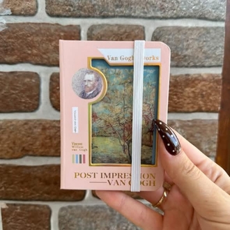 3 boyutlu Van Gogh mini defter