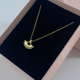 Gold Otantik Kolye | 925 Ayar Gümüş