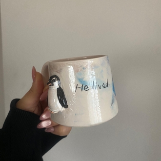 Nihilist Penguenli Fincan