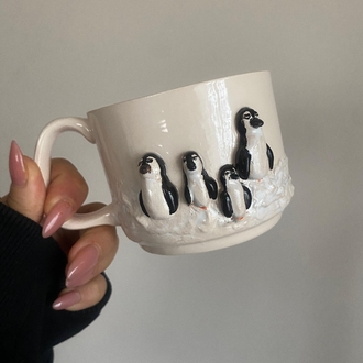 Nihilist Penguenli Fincan