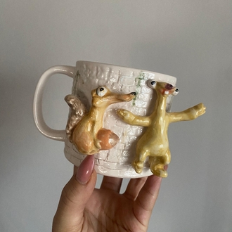sid/scrat figürlü kupa
