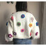 Çiçekli crop hırka