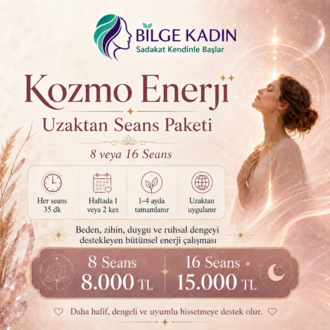 Kozmo Enerji Uzaktan Seans Paketi - Bütünsel Destek Süreci