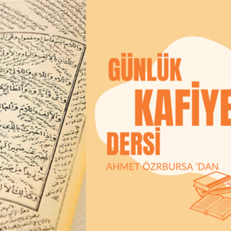 Kafiye Dersi
