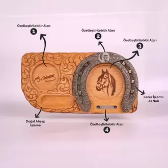 Türk Kahvesi Seti (Lazer İşlemeli)