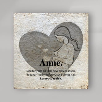 Anneler Günü Özel Miselyum Panel (15x15 cm)