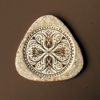 Anatolia Serisi / Floral Compass Bardak Altlığı