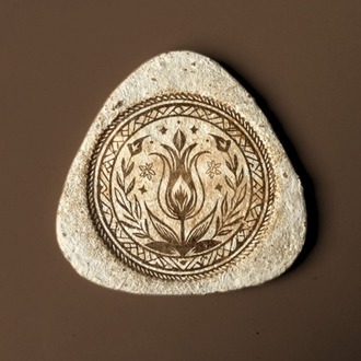 Anatolia Serisi / Tulip Crest Bardak Altlığı