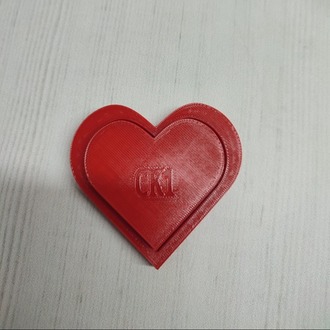 CK1 Kalp Çanta Kalıbı