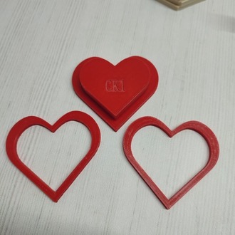 CK1 Kalp Çanta Kalıbı