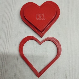CK1 Kalp Çanta Kalıbı