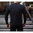 siyah renk slim fit tişört