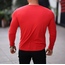 slim fit tişört kırmızı renk