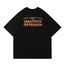Lafayette Jefferson Street Wear Design Oversize Black T-shirt