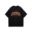 Skpark Street Wear Design Oversize Black T-shirt
