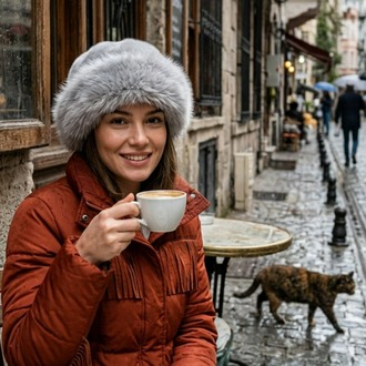 Peluş Sibirya Kalpak Kışlık Kadın Şapka