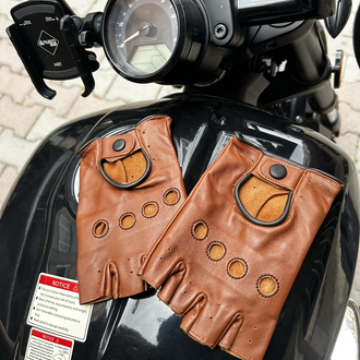 Parmaksız Delikli Sürücü Eldiveni (Unisex)
