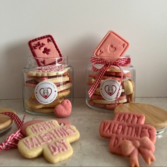 Sweet Valentine Cookie Jar 