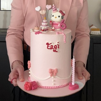 Hello Kitty Birthday Cake