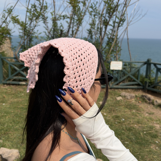 Örgü bandana 