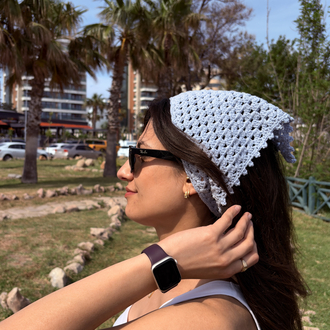 Örgü bandana 