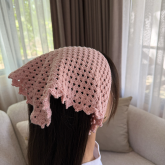 Örgü bandana 