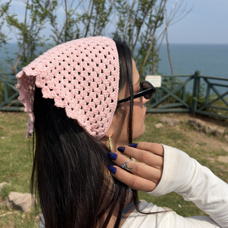 Örgü bandana 