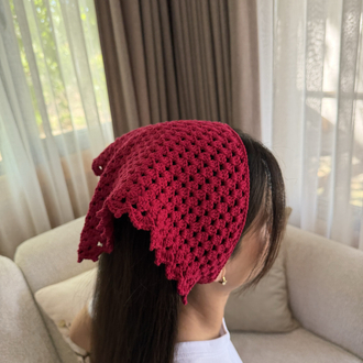 Örgü bandana 