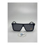 Calypso Siyah Polarize Güneş Gözlüğü Tek Cam Wayfarer Model Siyah Cam Renkli