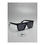 Calypso Siyah Polarize Güneş Gözlüğü Tek Cam Wayfarer Model Siyah Cam Renkli