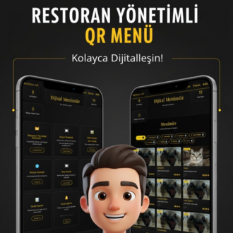 Bu kadarı da fazla QR MENÜ (Restoran Yönetimli)