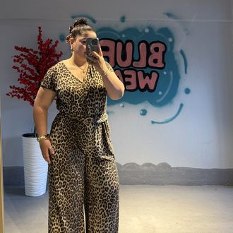 Leopar Şık Tulum