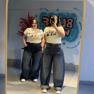 Koyu Mavi Unısex Baggy