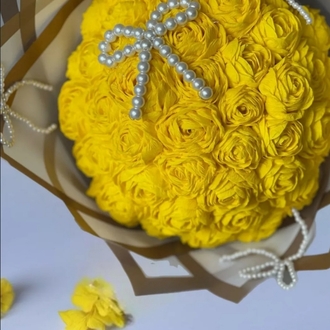 Sarı Gül Demeti
