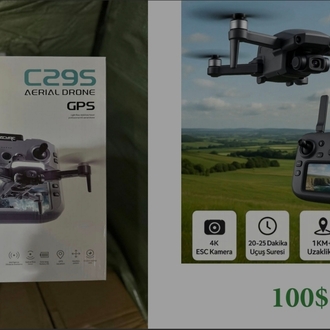 C29S GPS DESTEKLİ DRONE CİFT BATARYA 