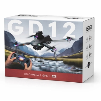GD12 Drone 4K Kamera GPS Katlanabilir Akıllı Drone