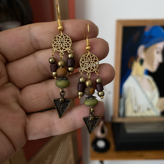Düş Kapanı Otantik Küpe