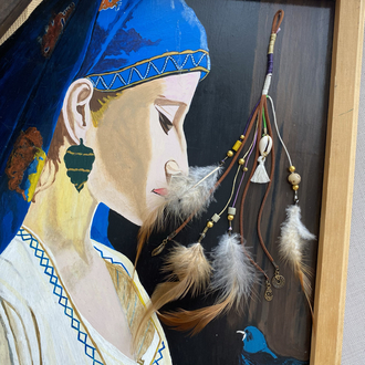 Bohem Saç İpi (Kahve)