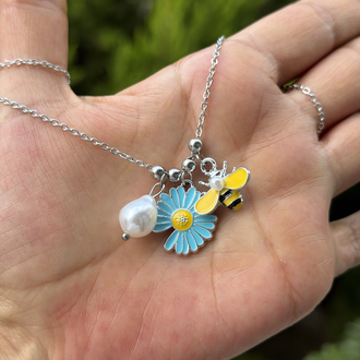 Çelik Charm Kolyeler