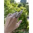 Cicada Ayarlanabilir Bronz Yüzük 